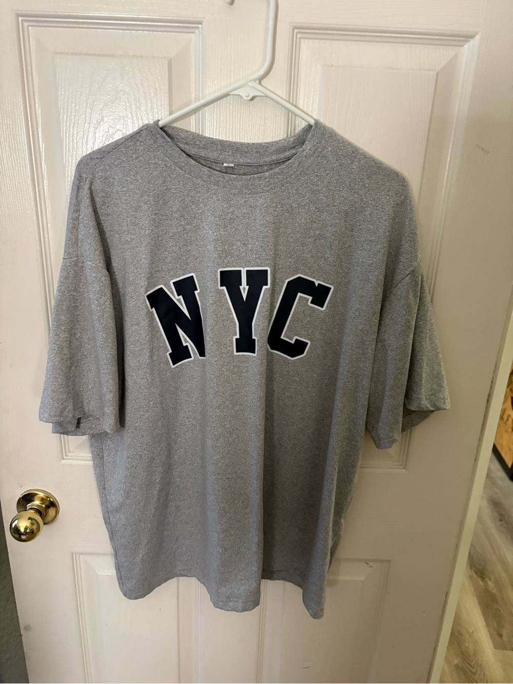 NYC Logo Short Sleeve Tee - Gray